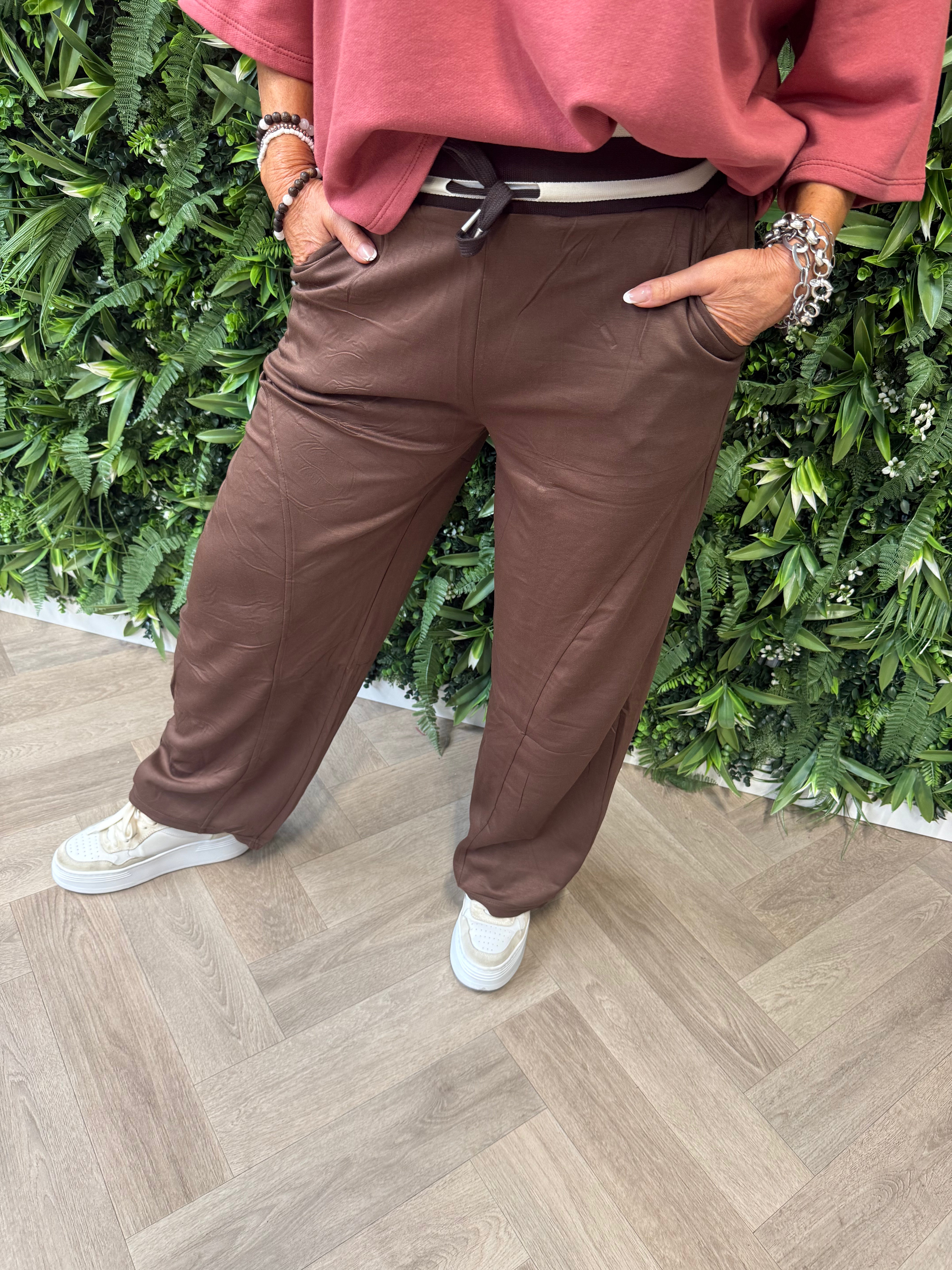 Sweater korte mouwen bonjour mauve