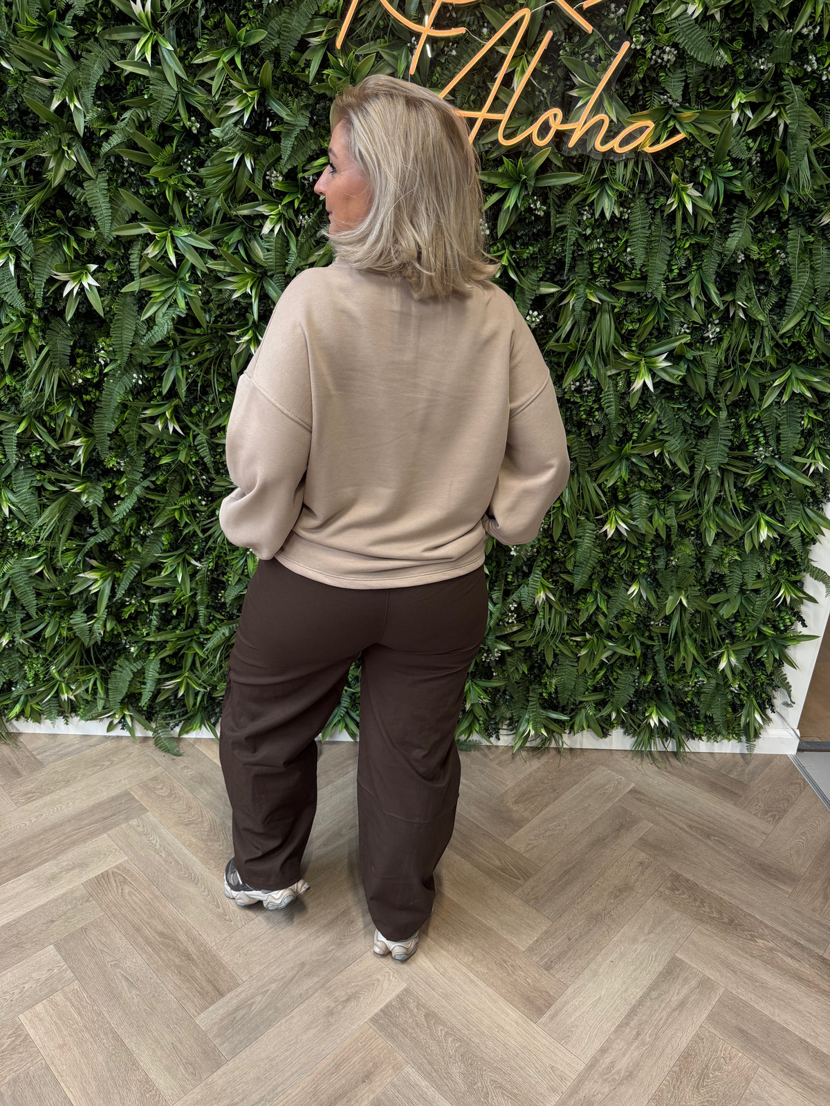 Sweater paris taupe