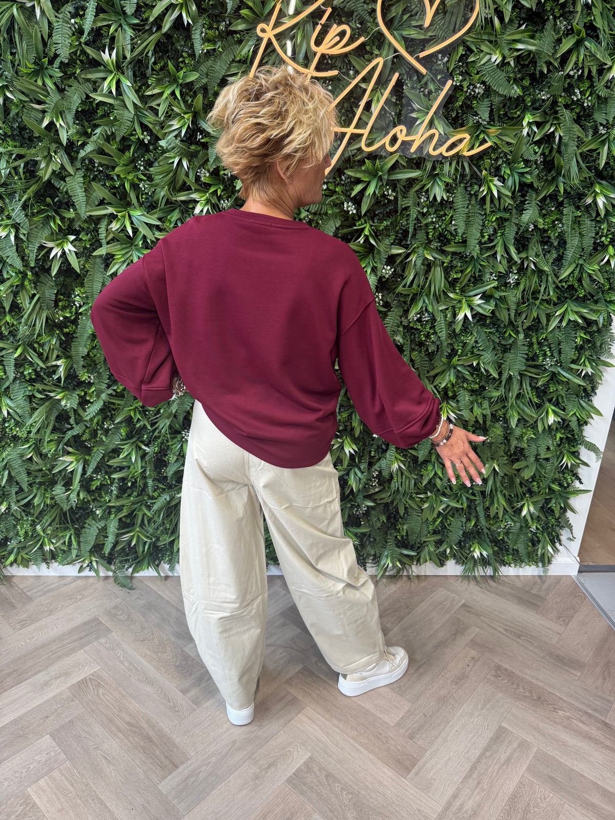Sweater paris bordeaux