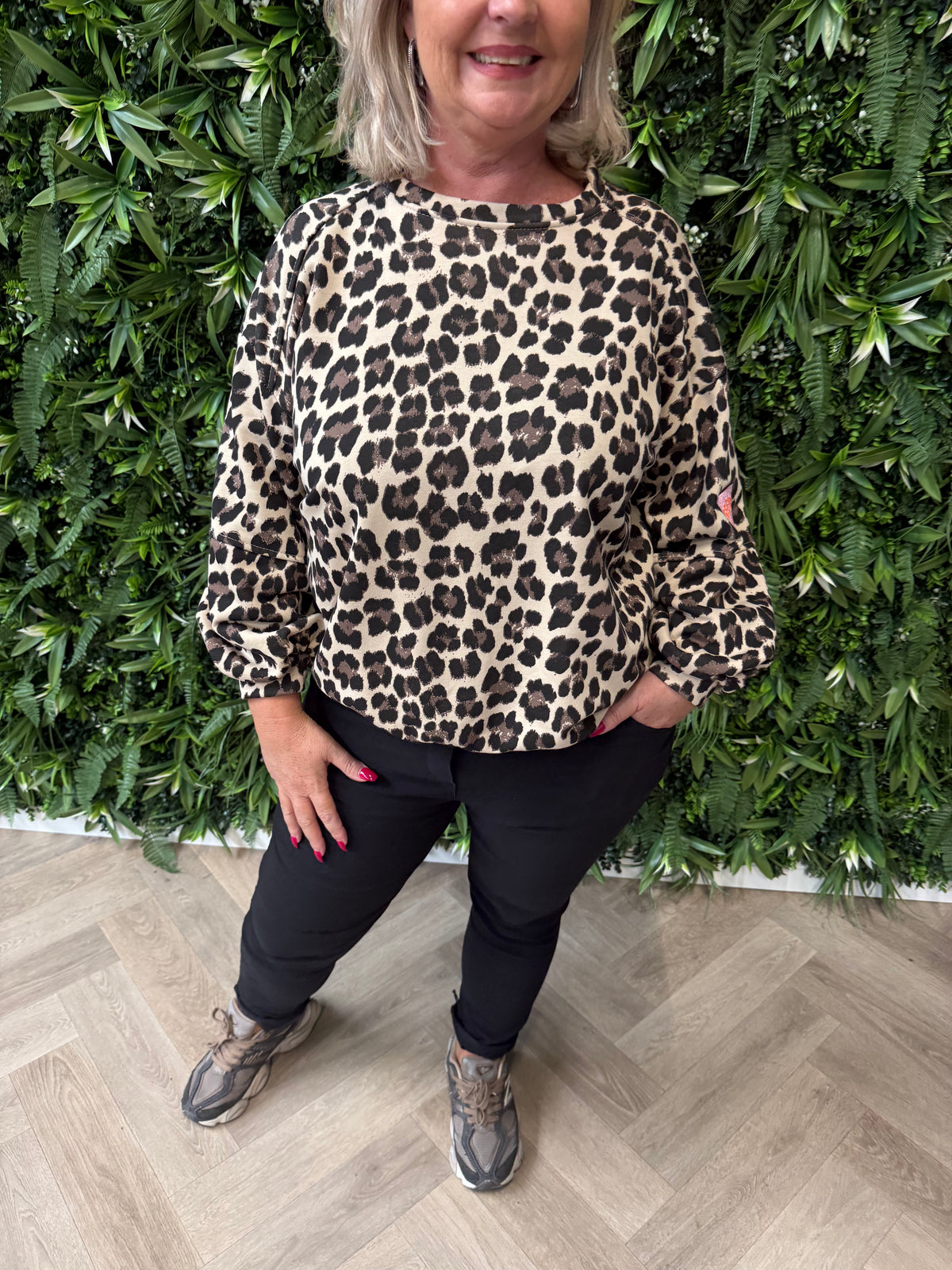 Sweater panter selflove club beige