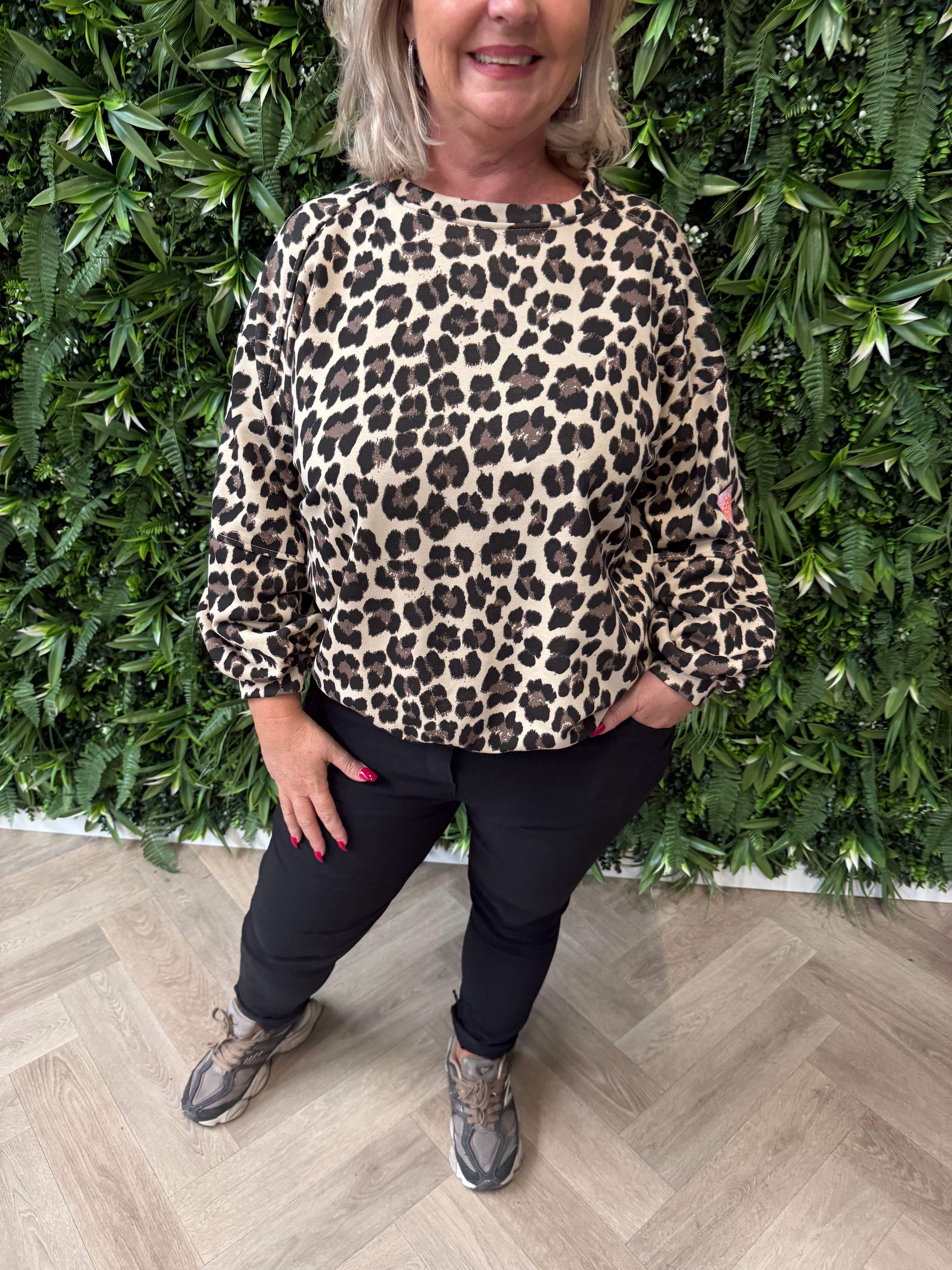 Sweater panter selflove club beige