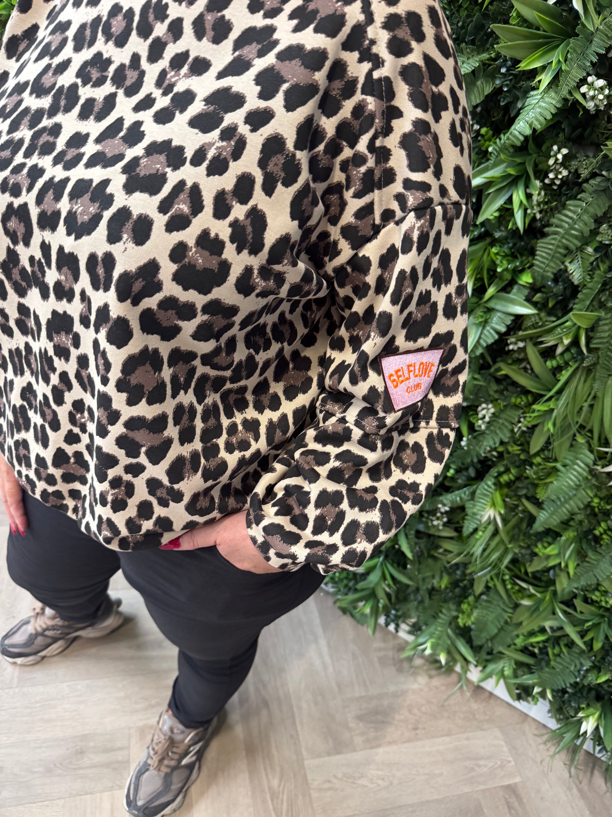 Sweater panter selflove club beige