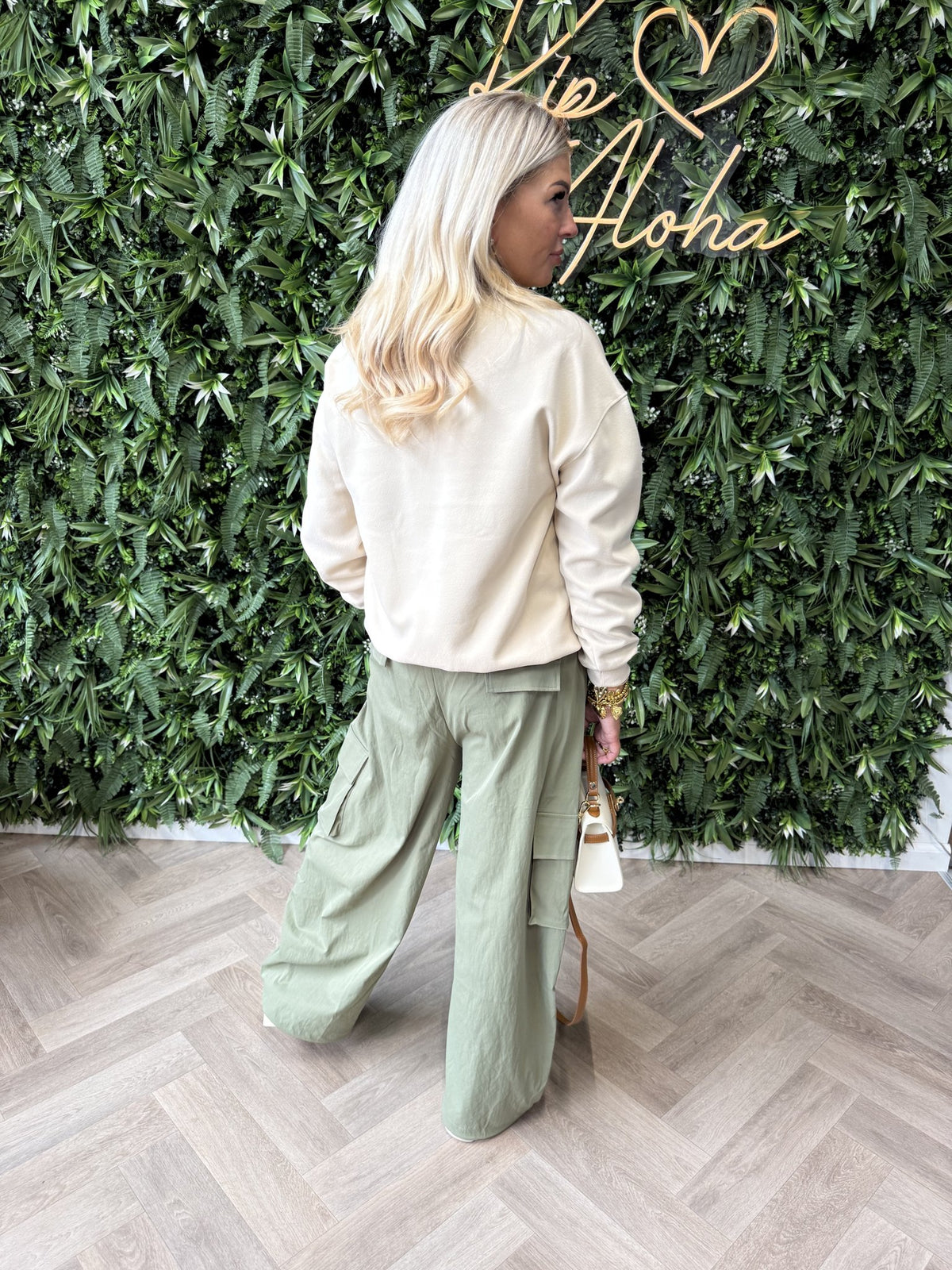Trui new york beige