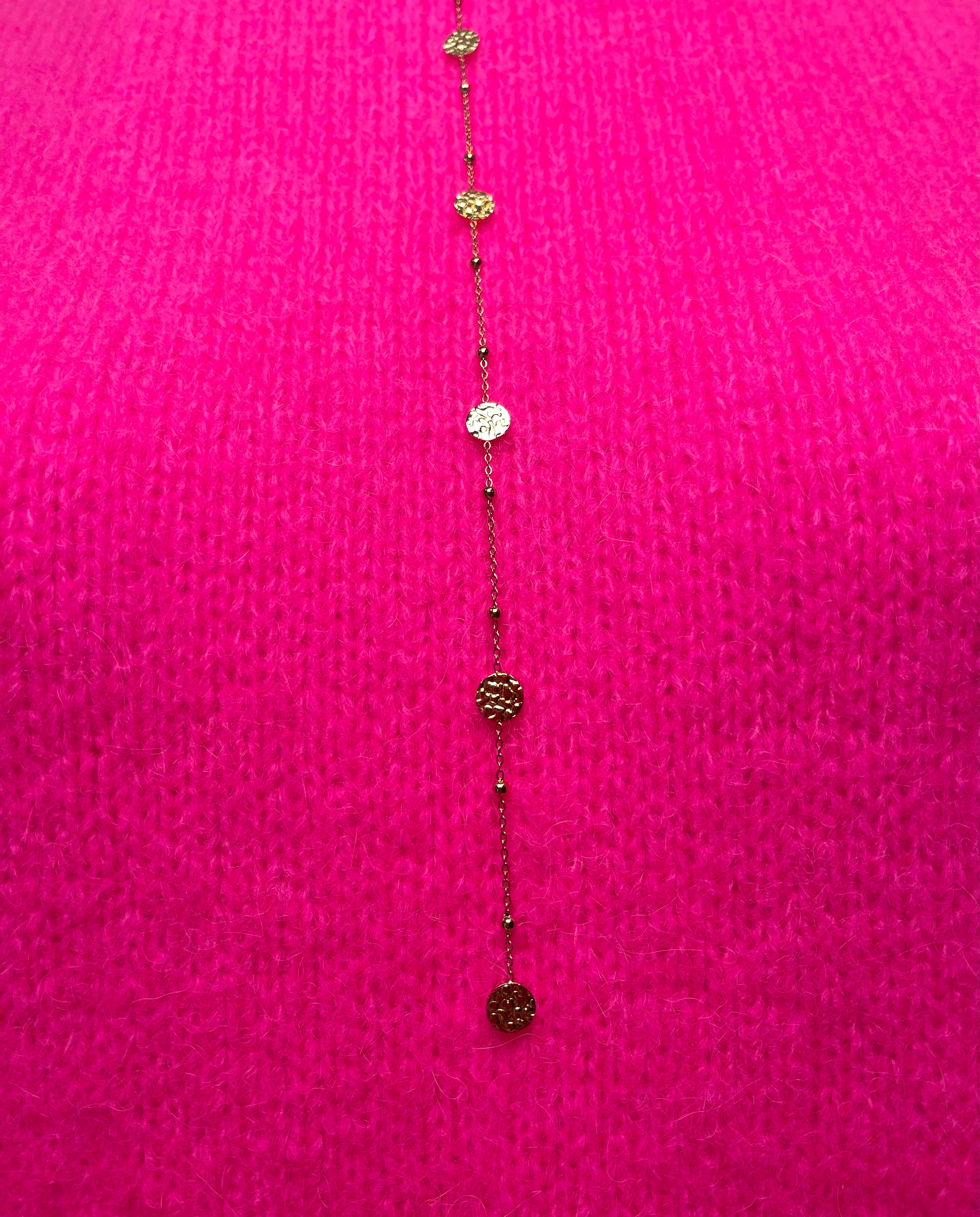 Ketting muntjes goud