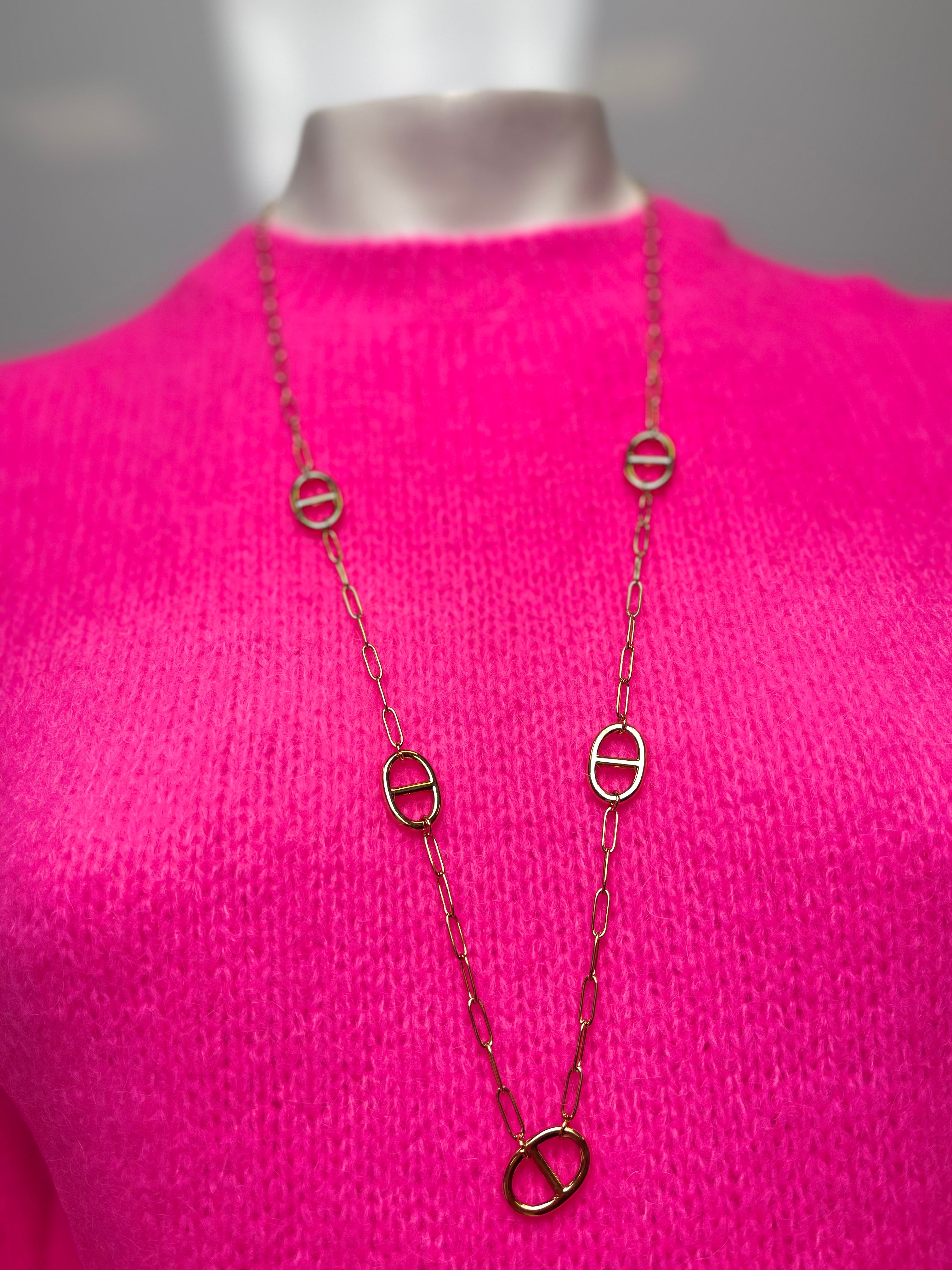 Ketting schakels goud