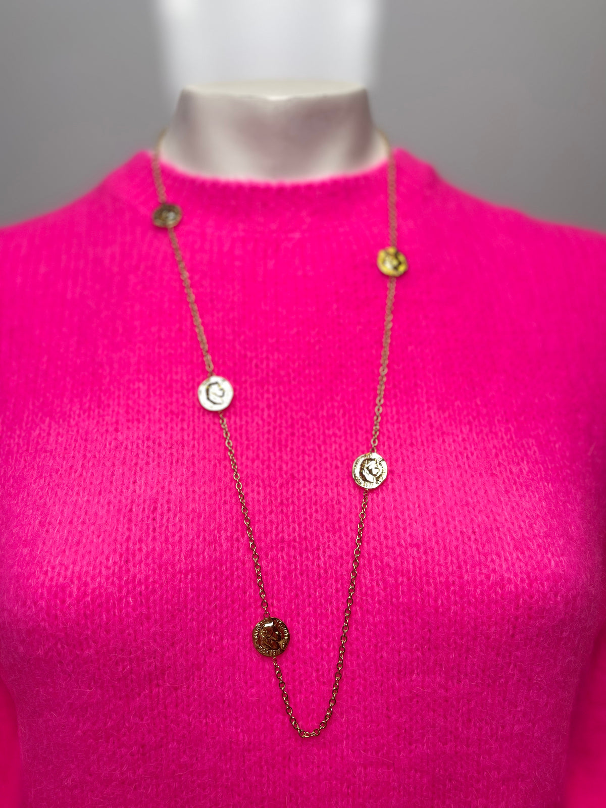 Ketting munt goud