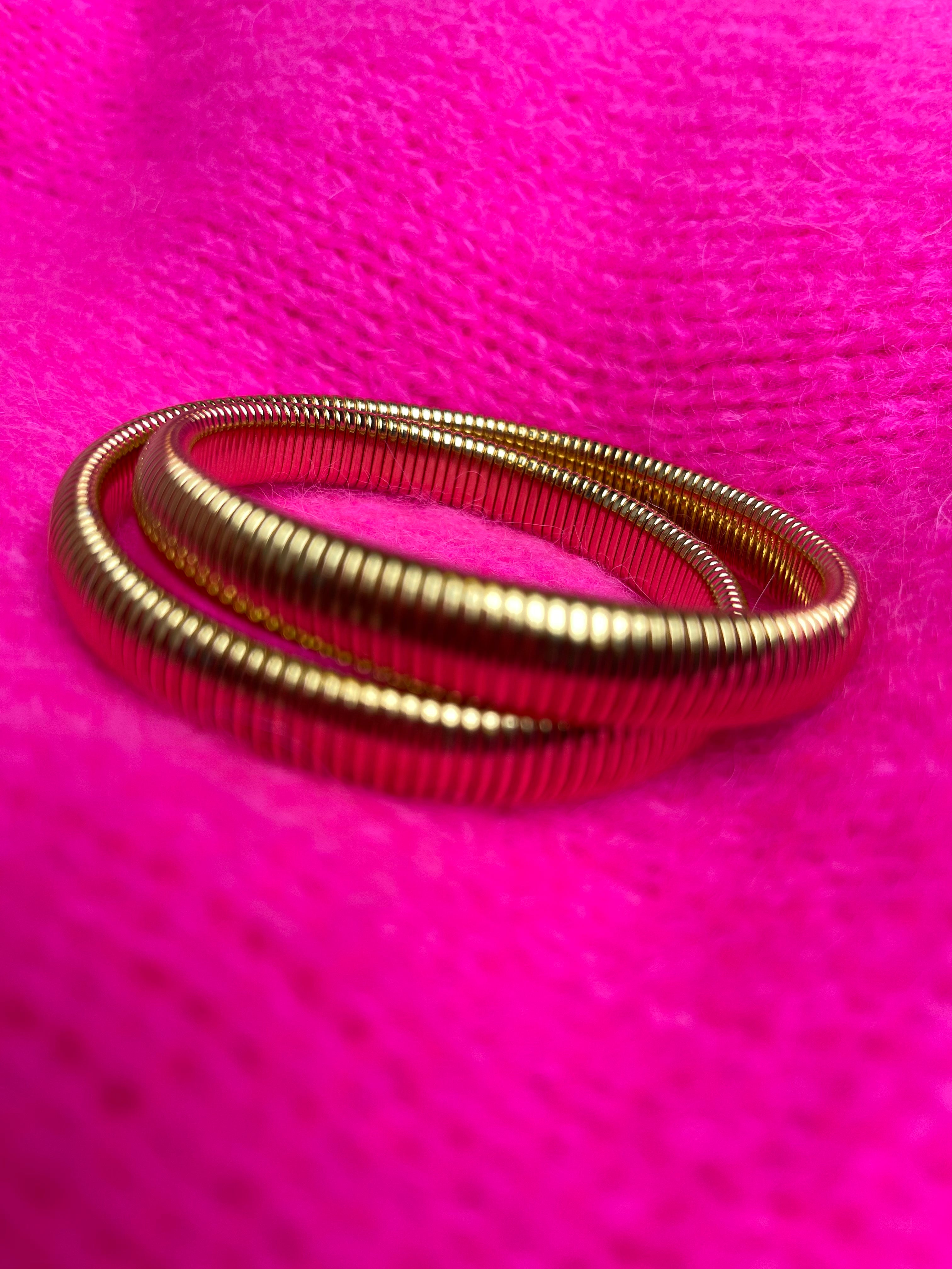 Armband goud dubbel