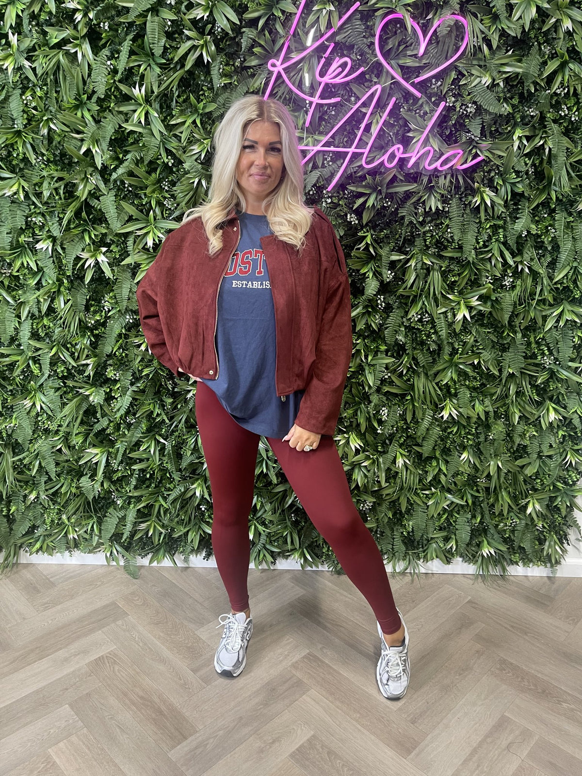 Norfy legging bordeaux