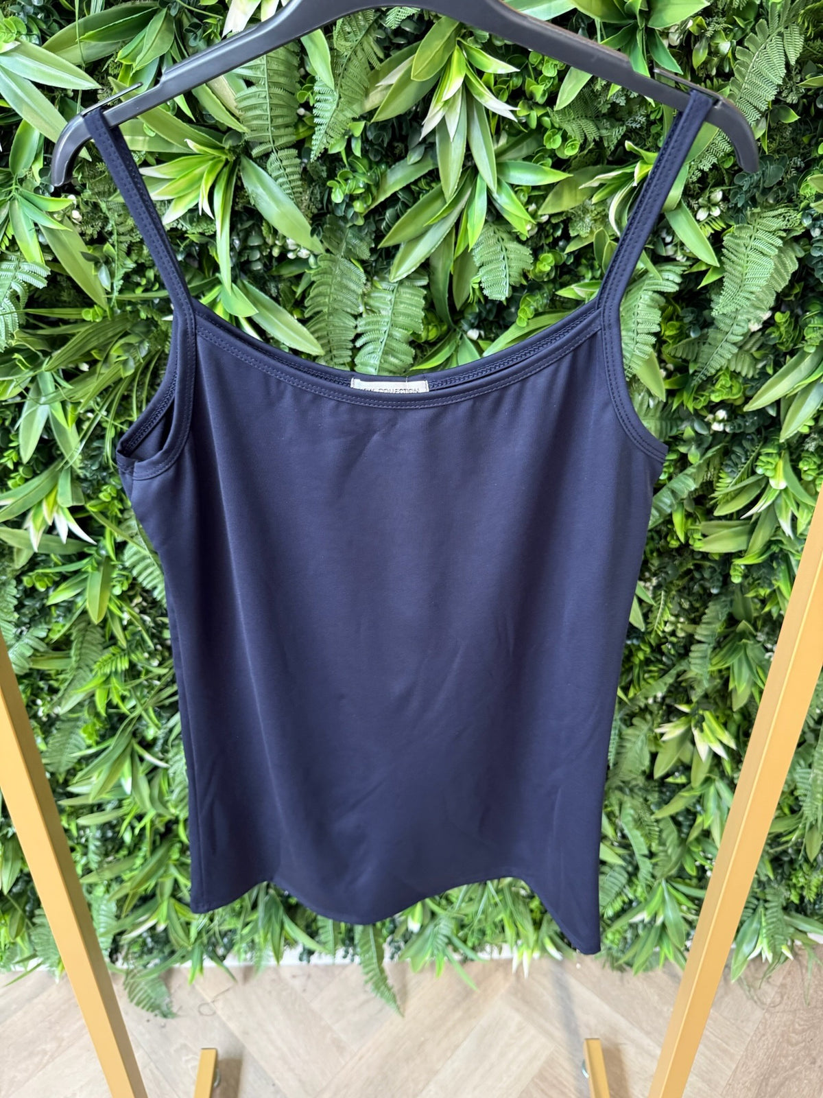 Basic hemdje uni marineblauw