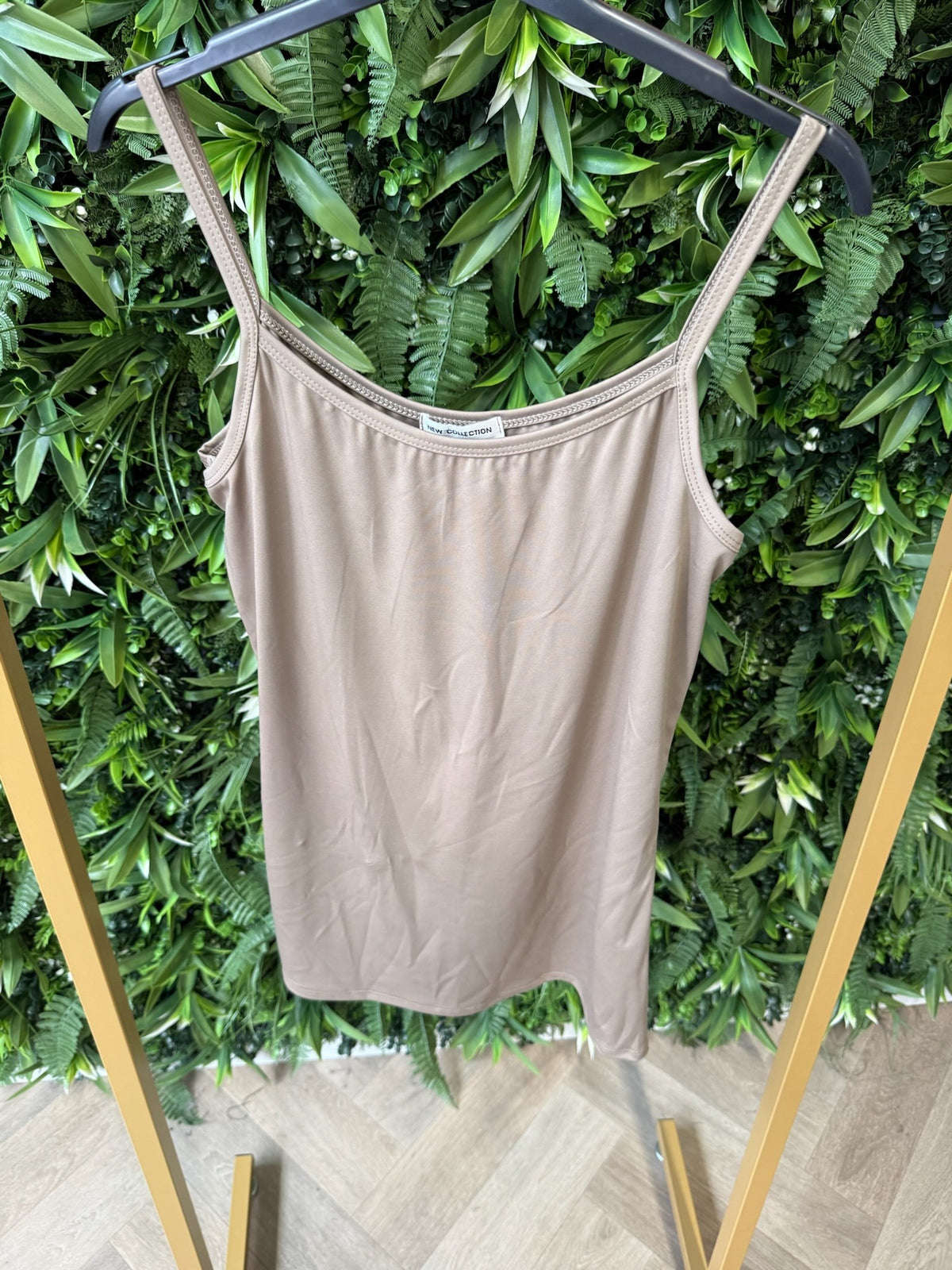 Basic hemdje uni taupe