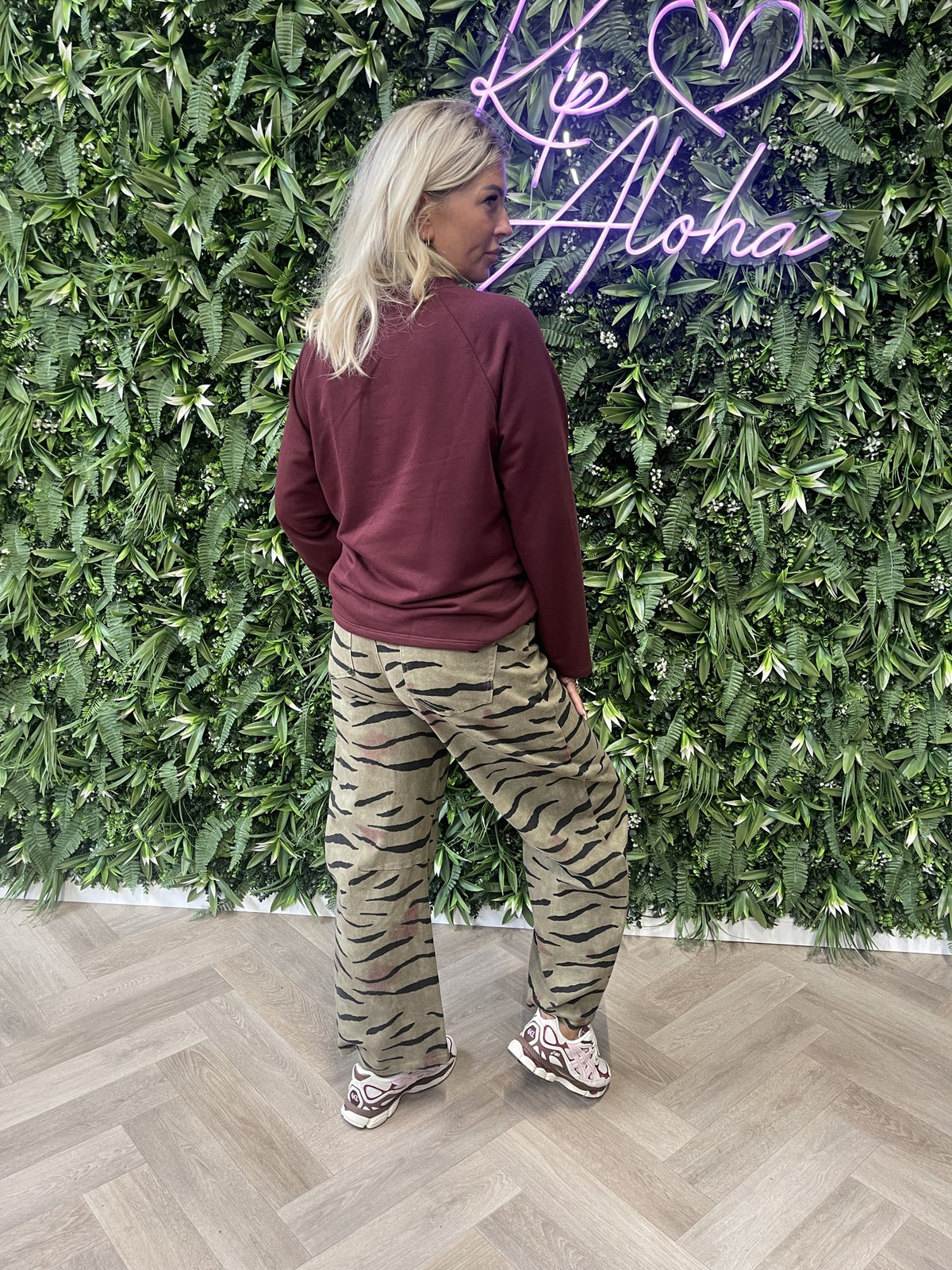 Sweater adelaar bordeaux