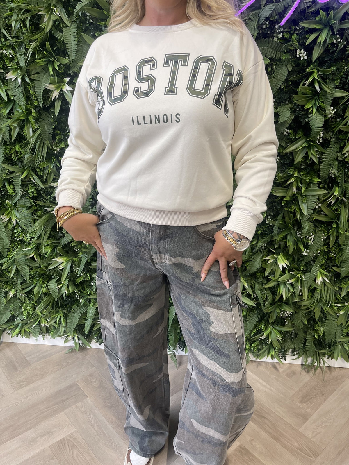 Sweater Boston beige