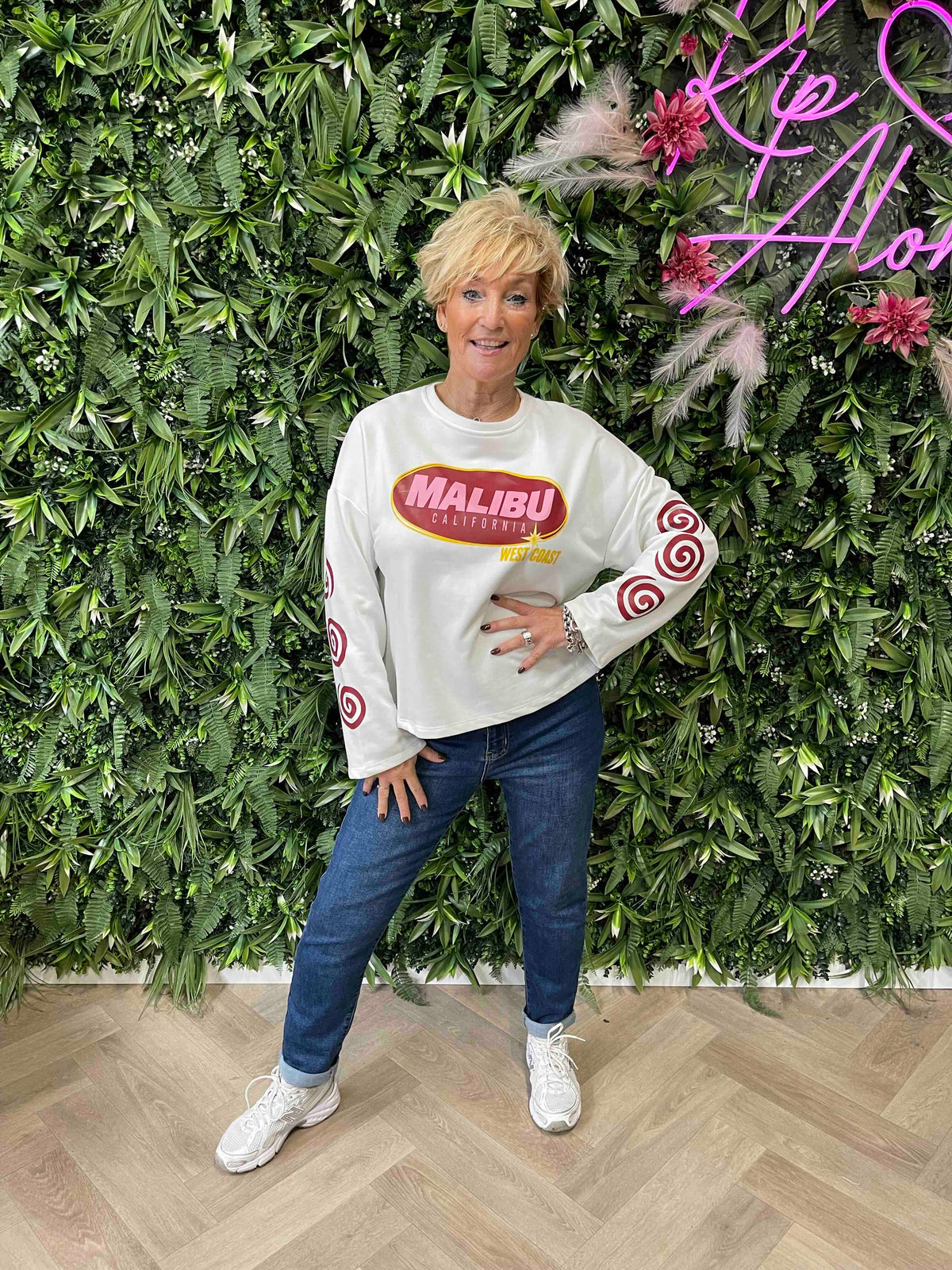 Long sleeve malibu roomwit