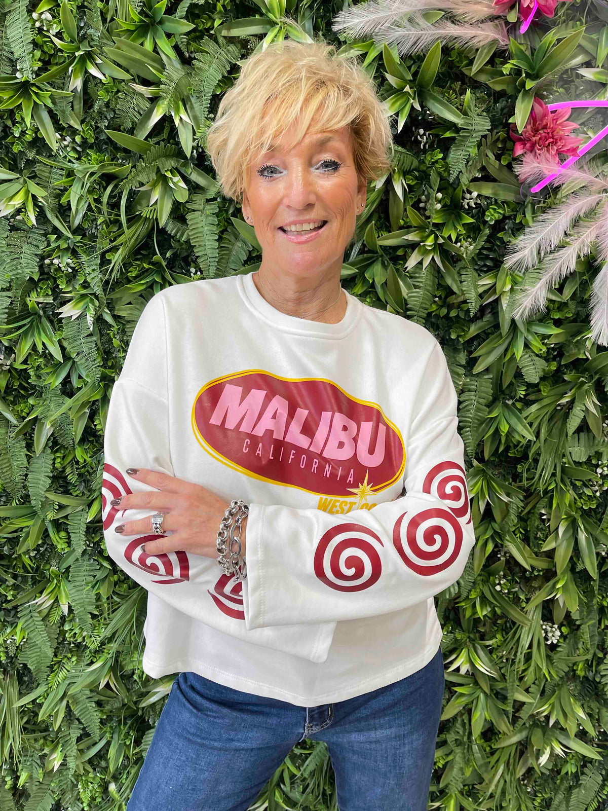 Long sleeve malibu roomwit