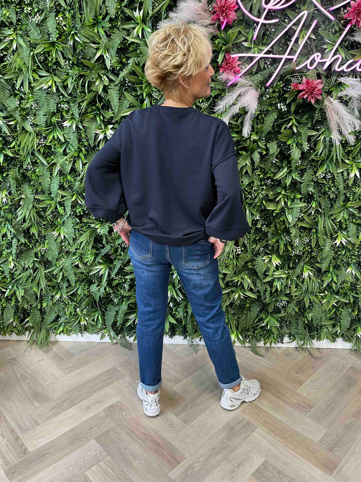Sweater malibu marineblauw