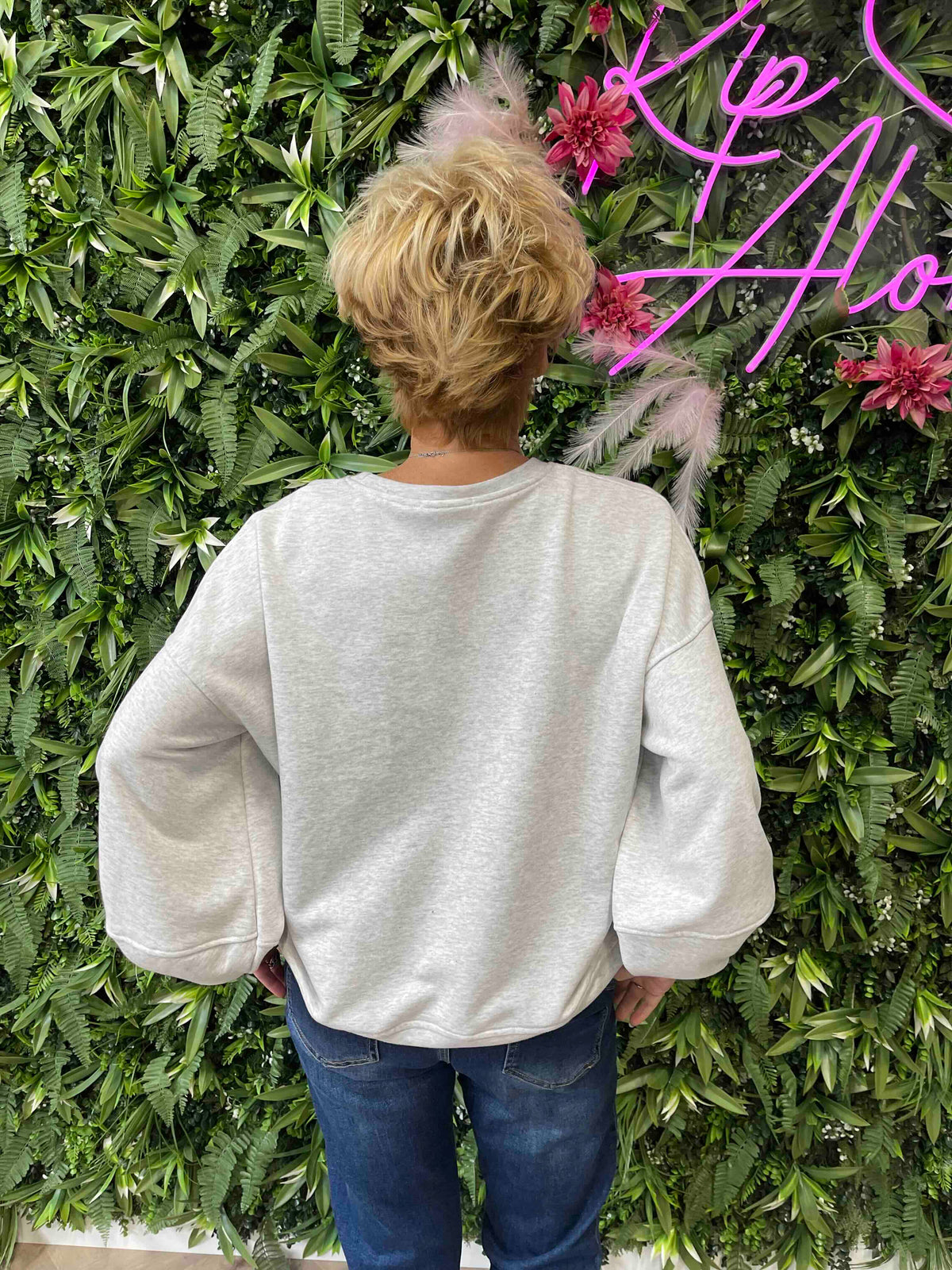 Sweater malibu grijs