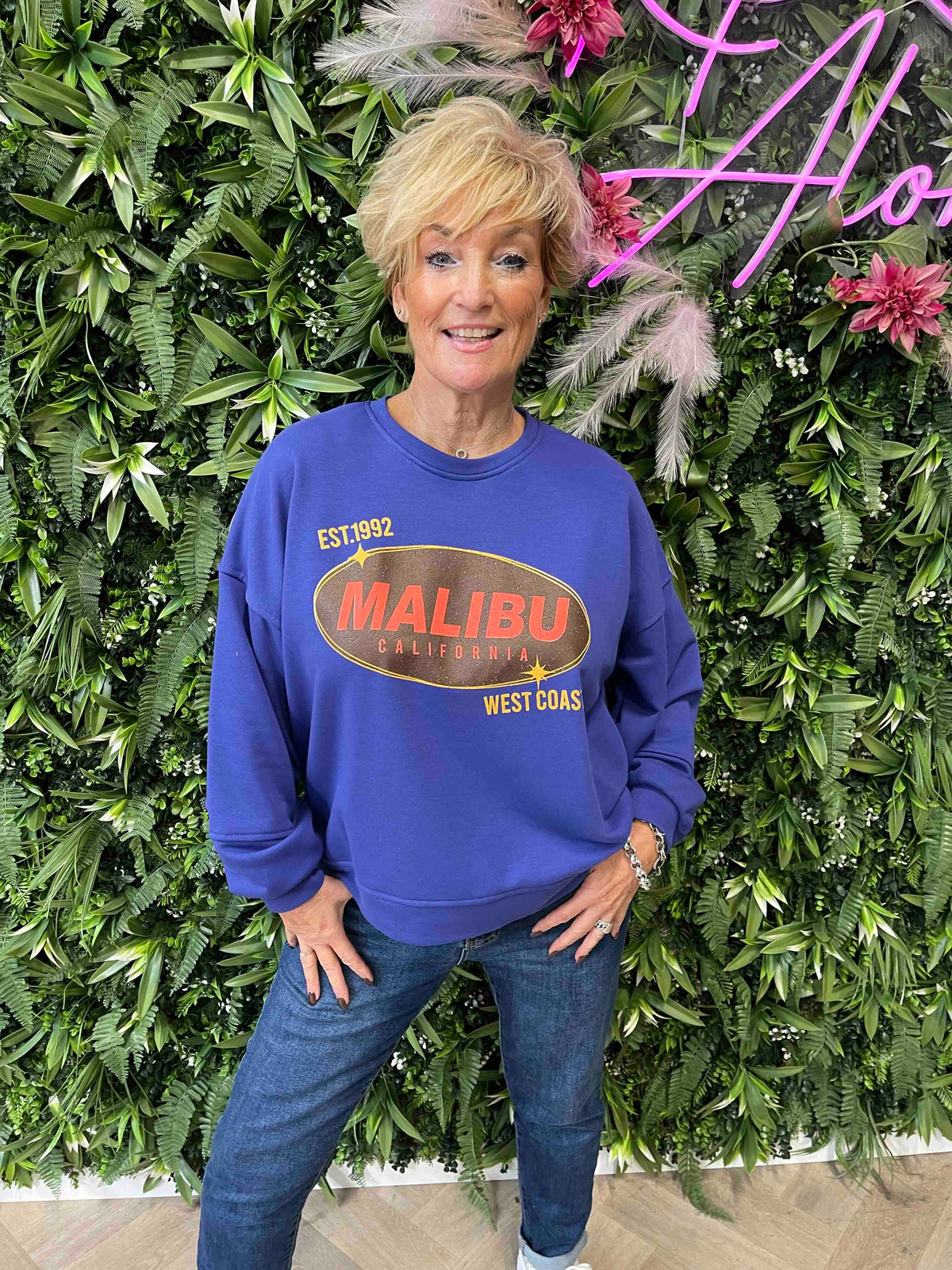 Sweater malibu paars