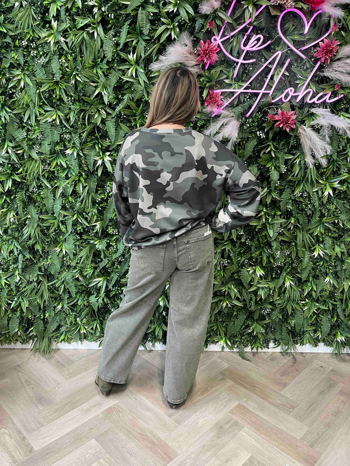 Trui copenhagen army creme