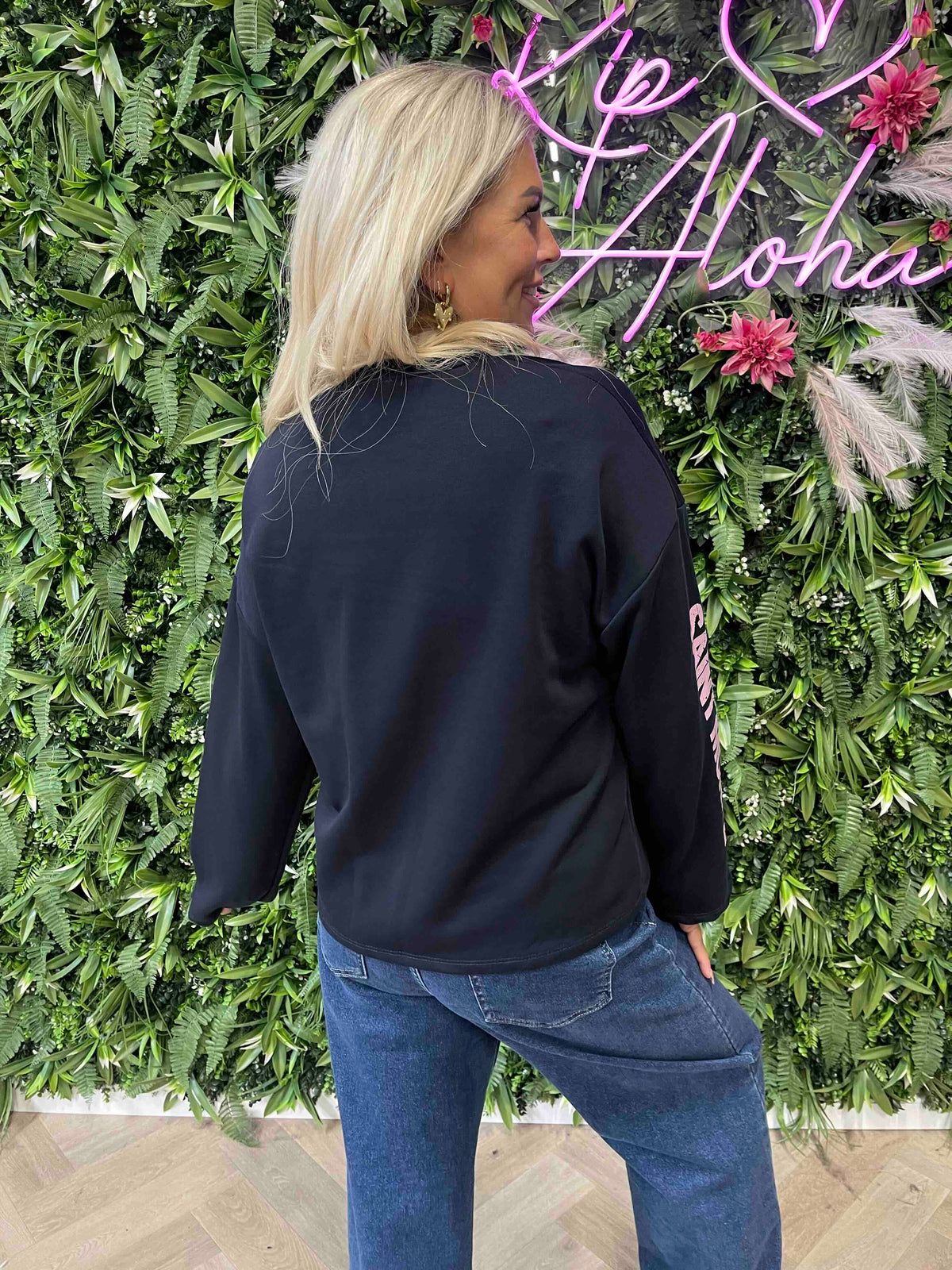 Longsleeve saint mortiz marineblauw
