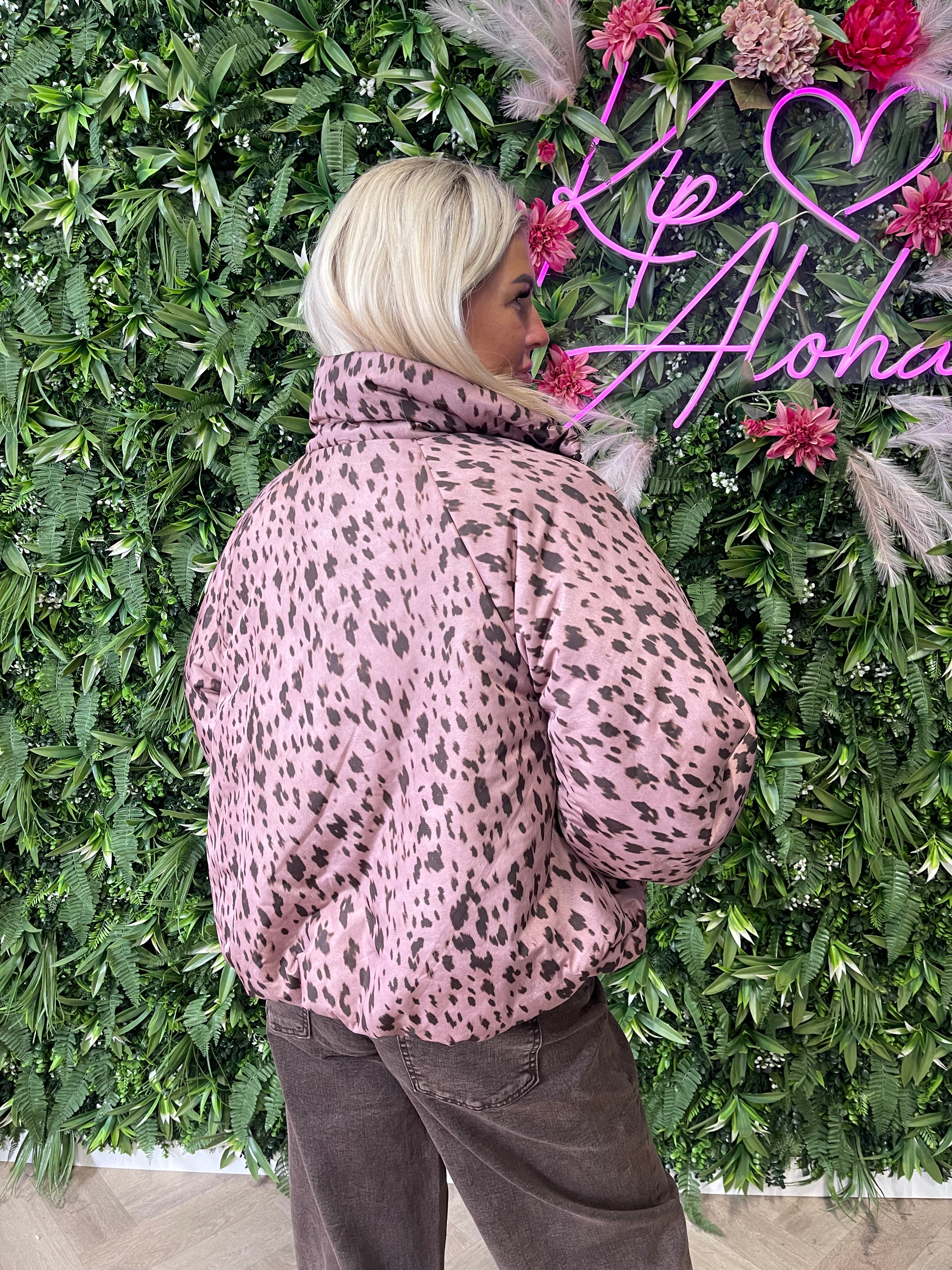 Puffer bambi oudroze