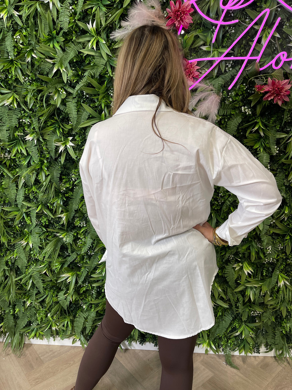 Basic blouse uni wit