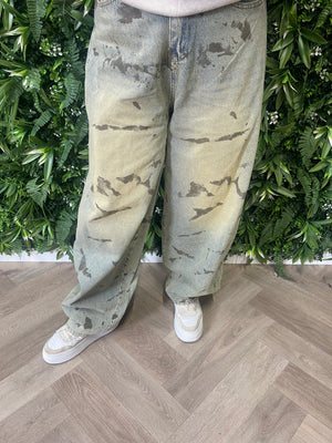 SeeSee Barrel jeans light stonewash