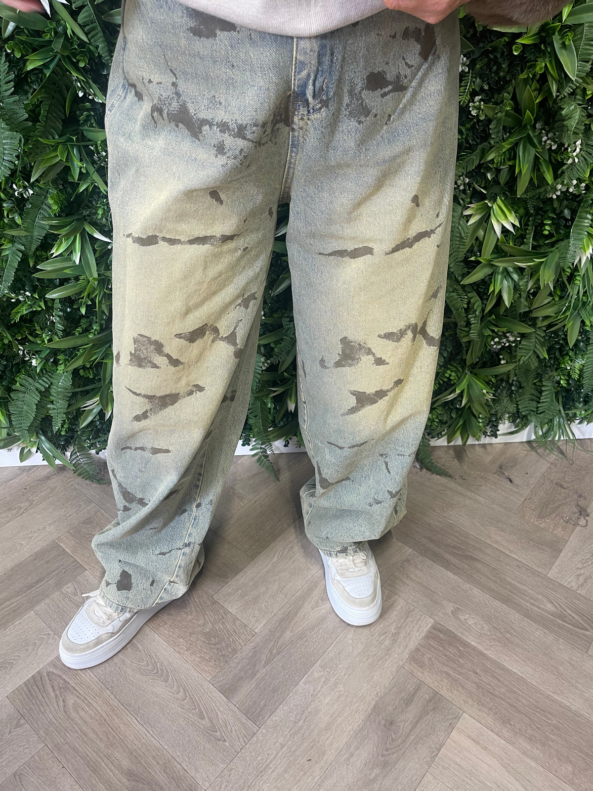 SeeSee Barrel jeans light stonewash