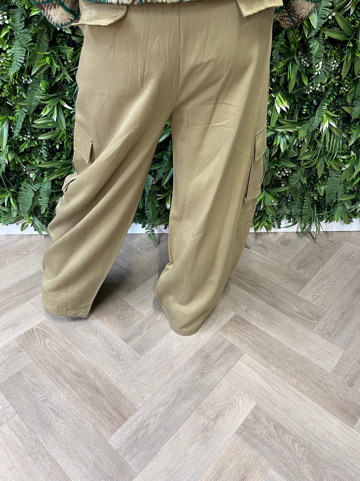 Cargo broek khaki