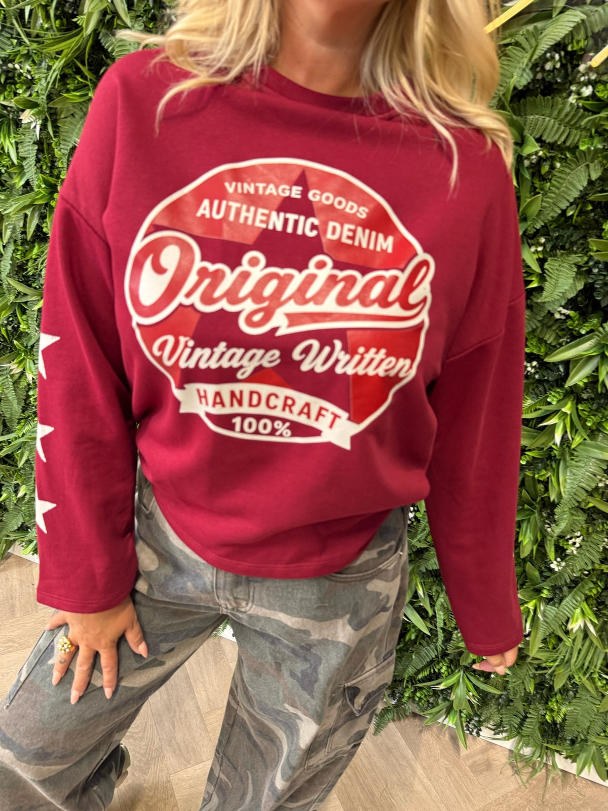 Shirt original bordeaux