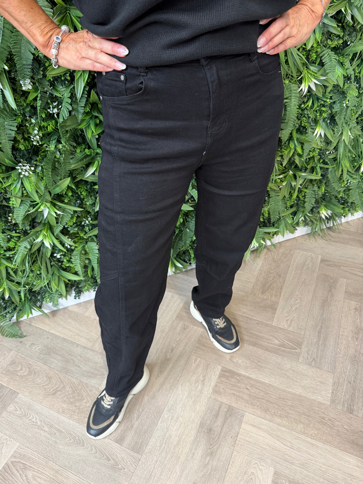 G-smack baggy jeans zwart