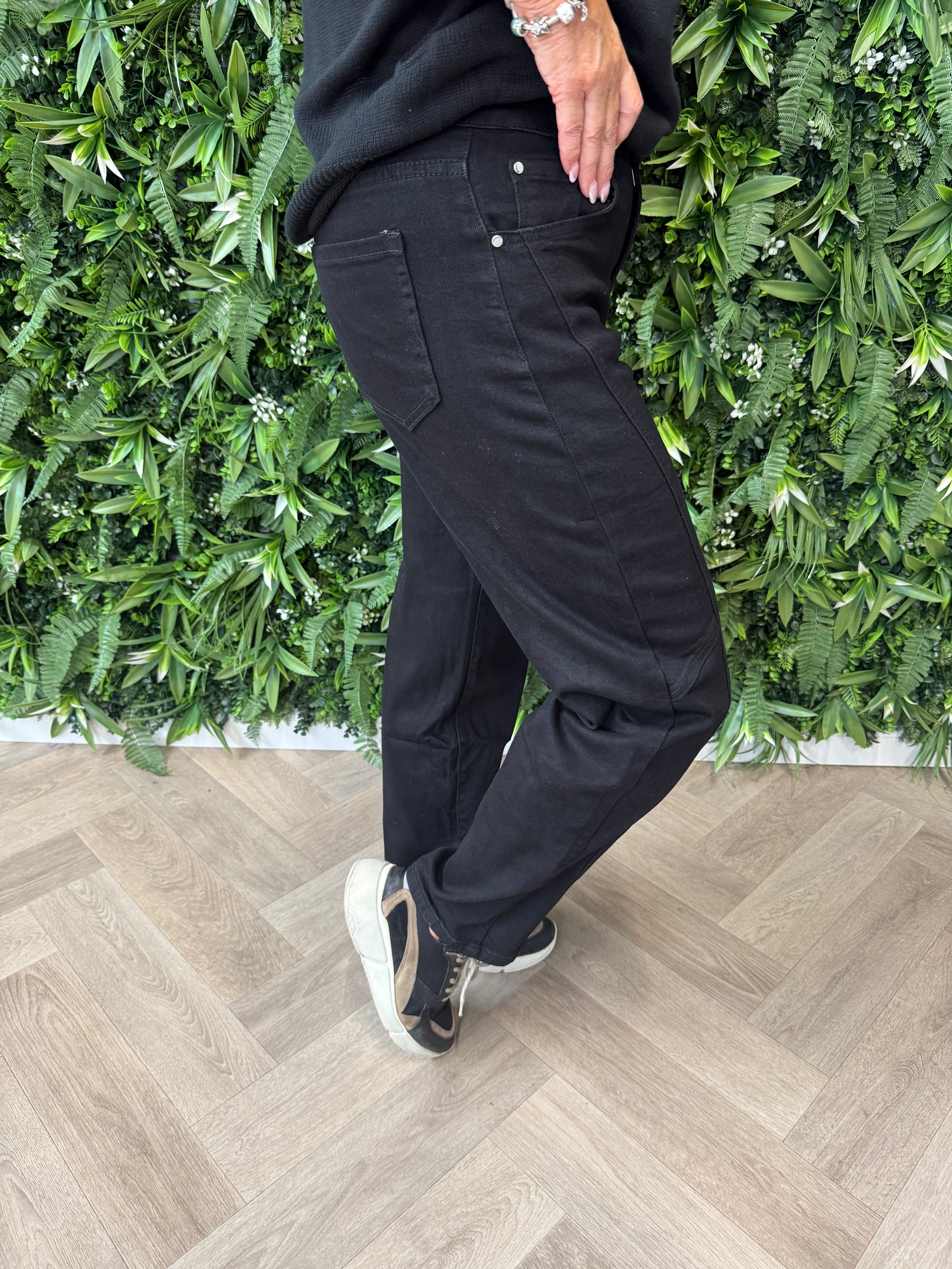 G-smack baggy jeans zwart