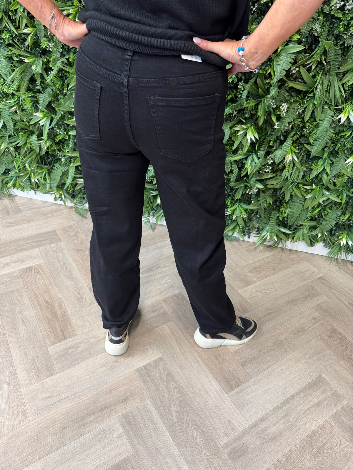 G-smack baggy jeans zwart