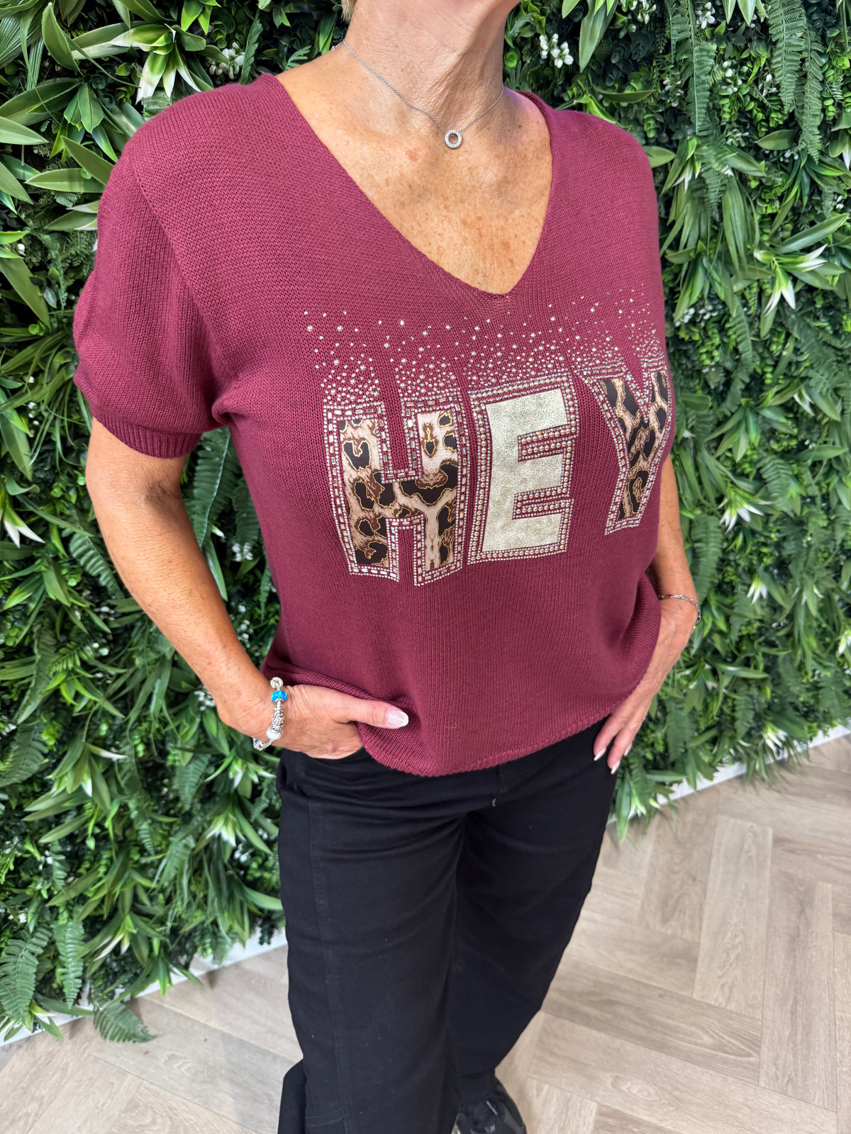 Top hey bordeaux