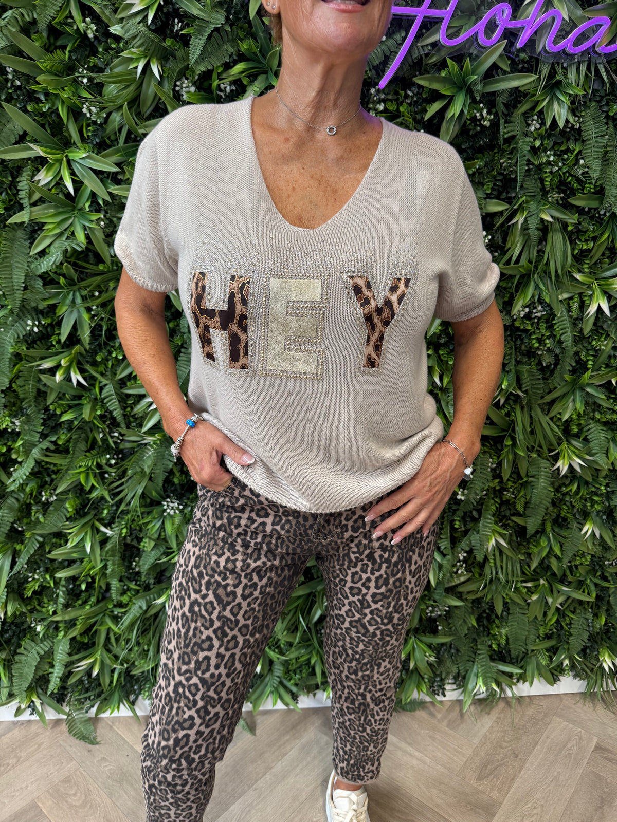 Top hey beige