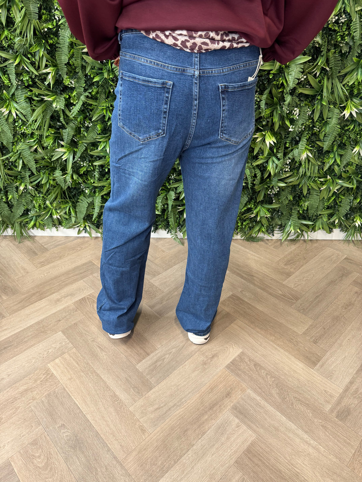 G-smack wide leg jeans blauw